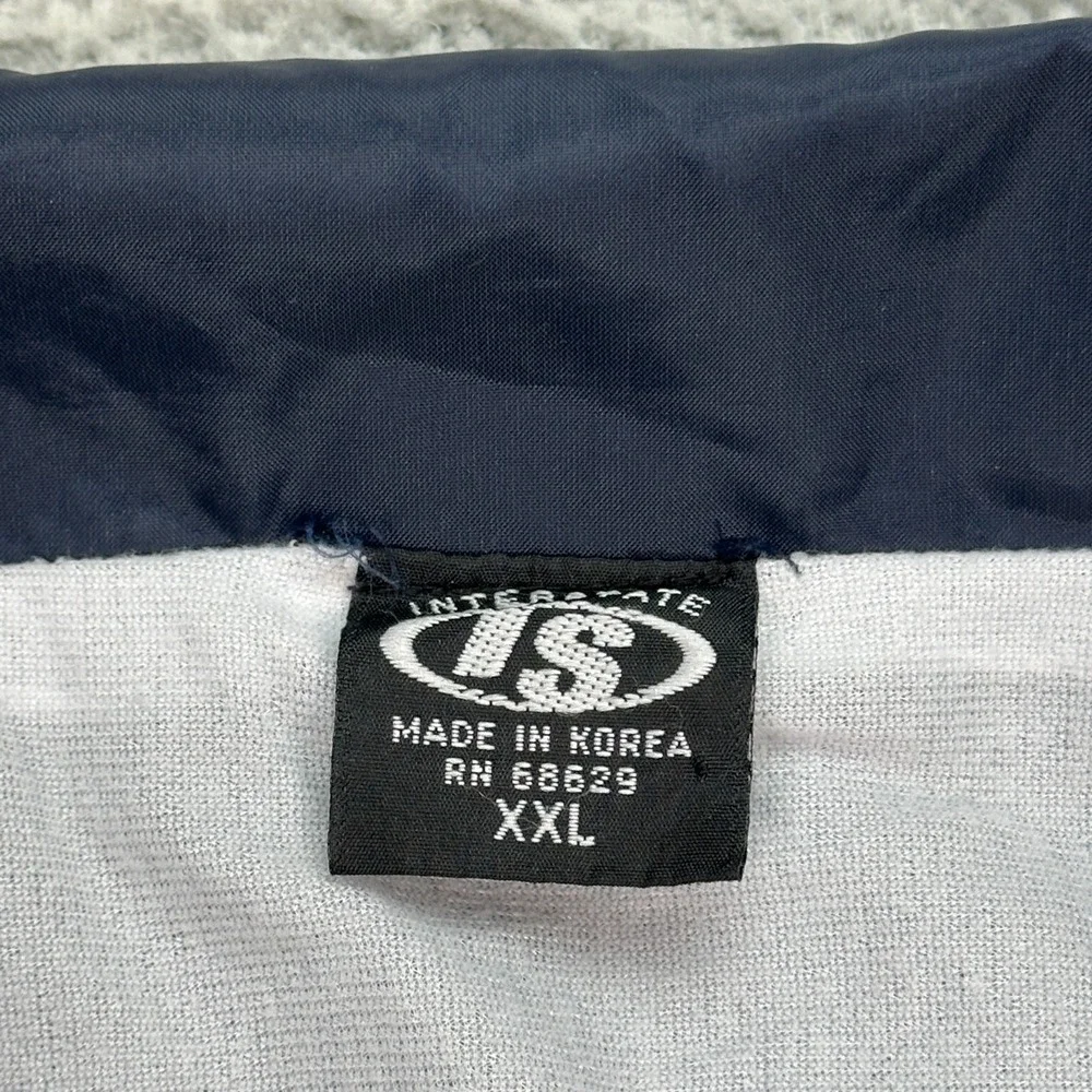 Vintage Y2K Interstate IS Jeans nylon jacket windbreaker Size XXL West Coast